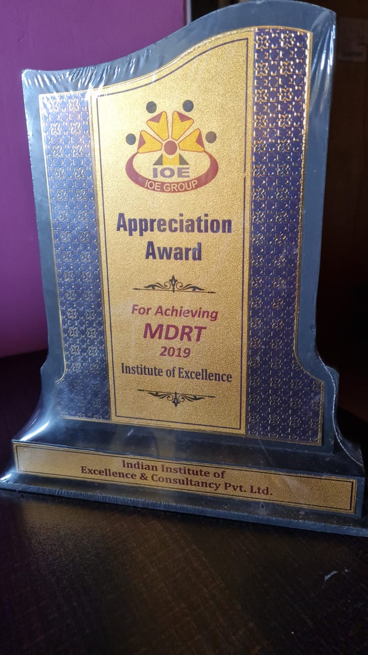 Appreciation Award MDRT 2019